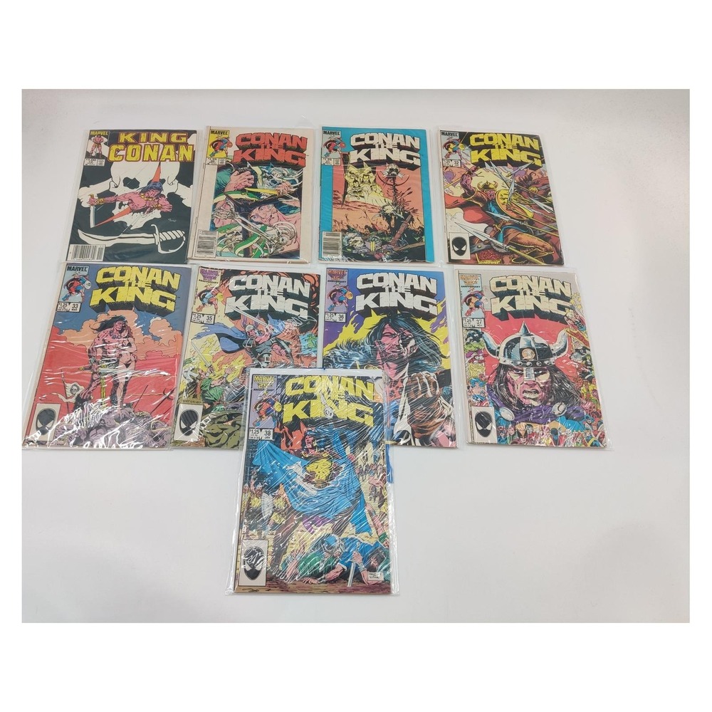 Marvel Conan the King Comic Books Lot of‎ 8 Issues 19 30 31 32 33 35 36 37